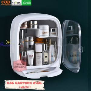 RAK GANTUNG OVAL /RAK KOSMETIK GANTUNG OVAL  / RAK MULTIFUNGSI SHENAR