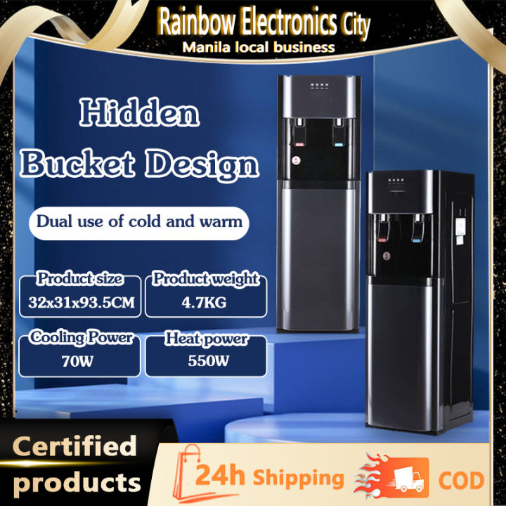 Cold and hot water dispensers, water dispensers, bottom load chillers