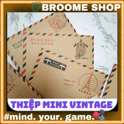 Dịch vụ gói quà tặng kèm tặng 1 thiệp vintage chúc mừng cho bé bạn bè gia đình người yêu