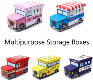 MyKid Palace Kids Fordable/ Collapsible/ Multi-purpose Storage Box for Clothes/ Best Toys/ Books [SG SELLER]