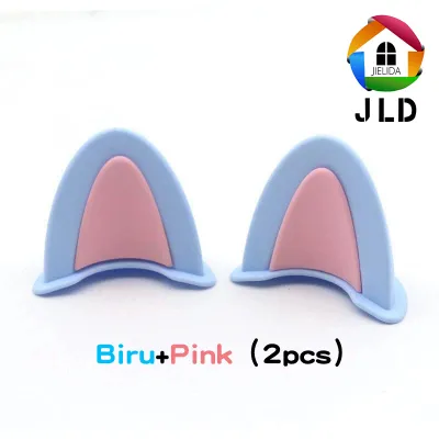 JIELIDA ACCESSORIES HELM KUPING KUCING HELMET CAT BIKER NYAMAN DAN GEMAS😻