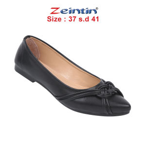 Zeintin Sepatu Flat Shoes Wanita Sol Karet Anti Licin Sepatu Pesta Wanita SB