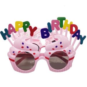 Efficient Cake Themed Celebration Glasses With Soft Nose Pad Eyewear Property For Extended Wear Comfort