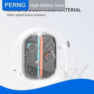 [PERNG] Tehe Transparent Storage Case For Switch 2 Joy-cons Handle Dust-proof Clear Protective Case For Switch 2 Game Cards Storage Box