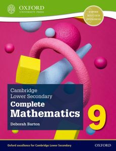 NEW CAMBRIDGE LOWER SECONDARY COMPLETE MATHEMATICS 9: STUDENT BOOK (SECOND EDITION) - 9781382018883 - OXFORD UNIVERSITY PRESS - SPEEDBOOKS.MY