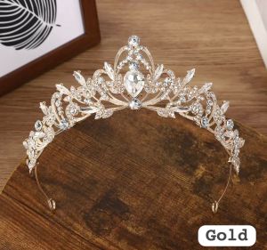 Crystal Tiara Headband Bridal Crown for Wedding Hair Headdress /Dinner /Birthday Show / Party/Graduation