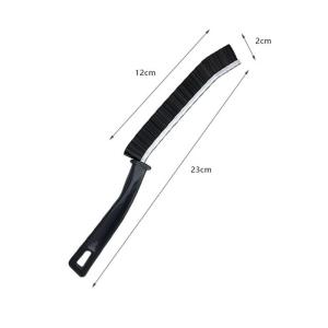 2 PCS Bathroom Kitchen Gap Cleaning Brush Window Door Track Groove Gap Scrub Hard-Bristled Brush Household Cleaning Tools