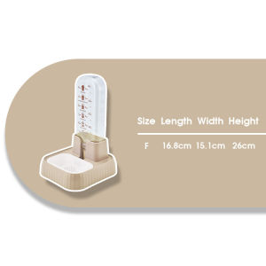 Automatic Pet Water Dispenser Transparent Scale Siphon Refill Multi Filter Non-Slip Base Removable