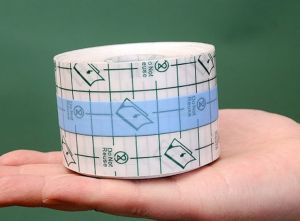 1Roll 5M Waterproof Transparent Anti Allergic PU Film Wound Dressing Fixed Tape Adhesive Tape Self Cutting Medical Fixed Tape Bandage