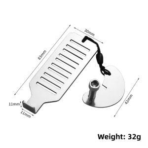4Pcs Portable Door Lock Punch-free Security Door Lock Stopper Stainless Steel Safe Security Tool For Home