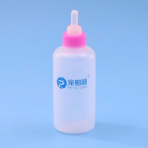 Pet Milk Bottle Six-piece Special Soft Pacifier Set For Dog Feeding Bottle Cat Feeding Bottle Teddy Bichon Pet Puppies Newborn