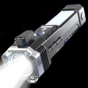 Car Essential Strong Flashlight Safety Hammer Flashlight Power Bank / Safety Hammer I Magnets