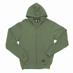 Dezirose Jaket Hoodie Zipper Polos Pria Wanita Distro Premium Fleece Tebal Size M - XXL