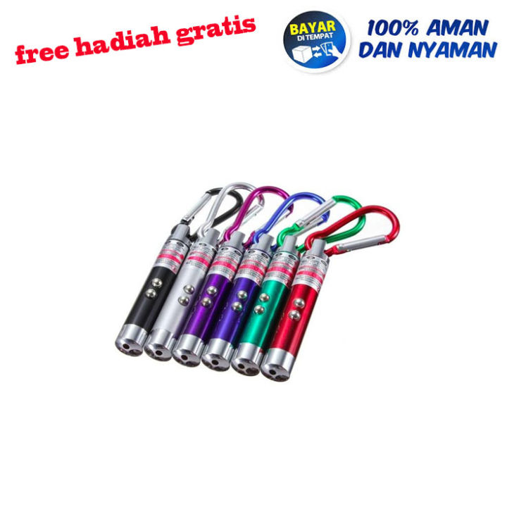 Farida Laser pointer in Gantungan Kunci Laser Led Laser Keychain  Senter Presentasi Laser 3in1 Lazada Indonesia