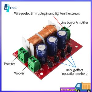 YLY-2088 Speaker Frequency Divider Full Range Treble Bass HiFi Speaker Modification Upgrade Board Welding Free