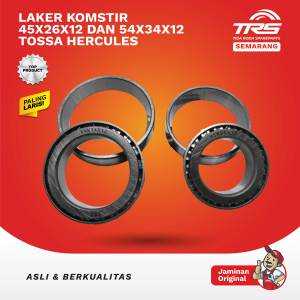 TRS Laker Komstir 45x26x12 dan 54x34x12 Motor Roda Tiga Tossa Herculess Spareparts Original TRS SEMARANG