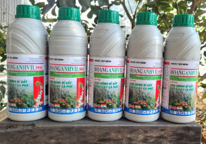 [TRUNG THIEN THINH] Combo 5 chai trừ nấm bệnh phổ rộng (hoạt chất Hexaconazole nguyên liệu Ấn Độ) HoangANhVIL  đạo ôn đốm vằn nấm hồng phấn trắng thán thư