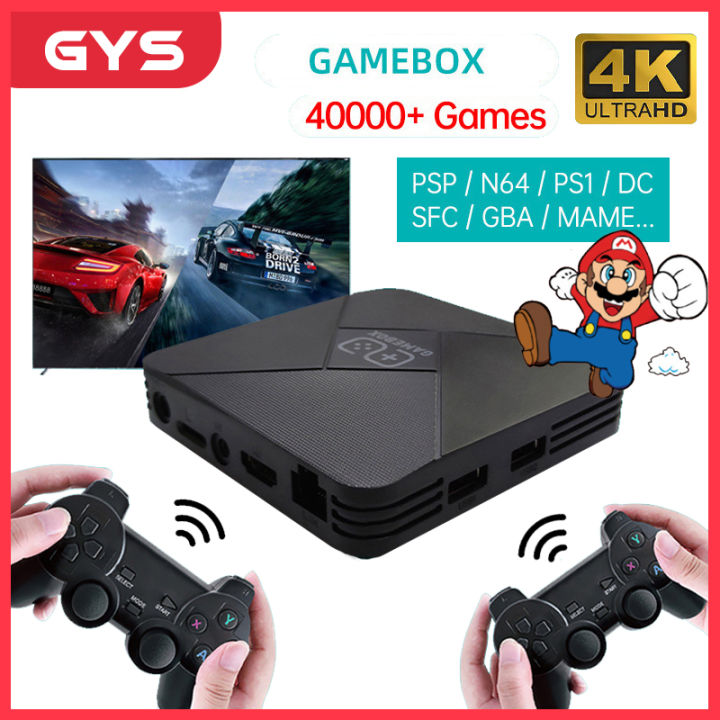 Android TV Box + TV Game Box G5 Retro Classic Gaming Console arcade ...