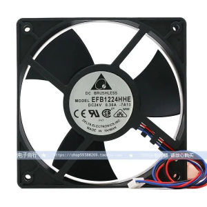 Delta Delta EFB1224HHE 24V 0 30A 12038 12CM Max Airflow Rate Converter Cooling Fan