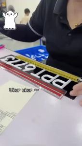 SHIP FROM MALAYSIA[JPJ Lulus] Standard Car Number Plate – 1pc Plate + Number    Train license plate ready to be pasted