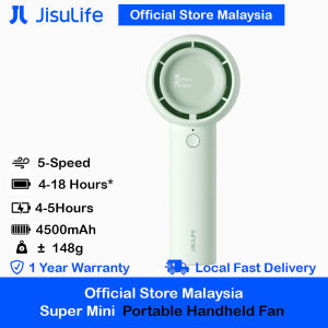 Jisulife Turbo Strong Wind Portable Fast Charge Rechargeble Small Hidden Blade Handheld Mini Fan Bladeless Fan FA42