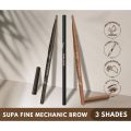 Madame Gie Supa Fine Mechanic Brow - Make Up Pensil Alis - Eye Brow Matic - Make Up Mata - Eye - Rias Wajah. 