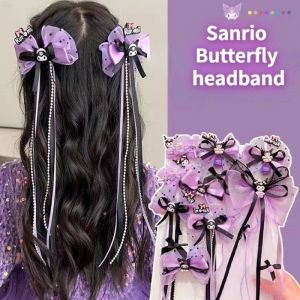 Kawaii Sanrio Hello Kitty Water Bottle Bag Cute Anime Character Kuromi Pochacco Cinnamoroll Canvas Lunch Bag Handbag Girl Gift