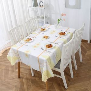 Taplak Meja Anti Air Table Cloth Waterproof Dustproof Peva 137x180cm
