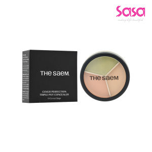 THE SAEM Cover Perfection Triple Pot Concealer (#01 Correct Beige) (1pc)