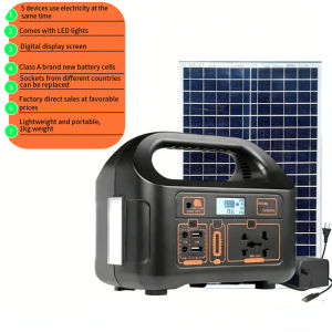 78000mAh 200W 220V Charging Station Portable Mobile Power Solar Generator Emergency Power Supply