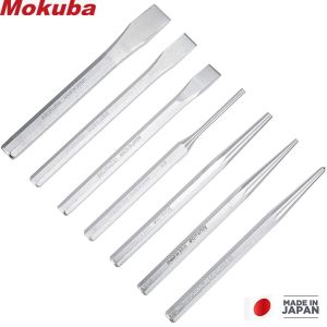 MOKUBA PUNCH & CHISEL SET A-6 Made In Japan