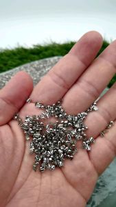 Paku Mutiara Tindik untuk Mutiara Ukuran 4 mm Sampai 14 mm per 100 Gram