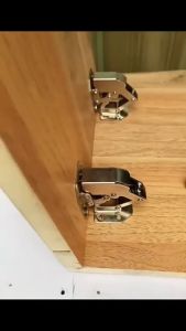 No Drill Soft Close Heavy Duty Stainless Steel Wardrobe Door Hinge Damping Hydraulic Folding Spring