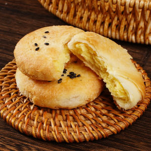 Chinese Chestnut Cake Crispy chestnut cake snack pastry halal