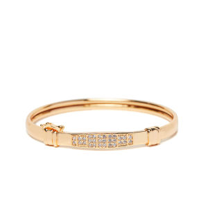 Y073 【COD】 Gelang Wanita SATU MATA Lapis Emas Silver Berlian Imitasi Korea Fashion Elegan Women Bracelet