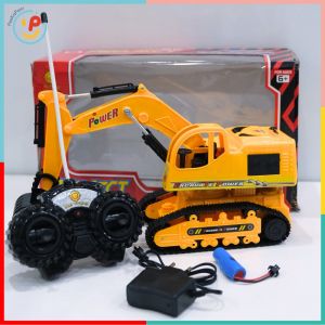 Xe cẩu điều khiển từ xa dùng pin sạc 6875E – PeeKaPaw Toys