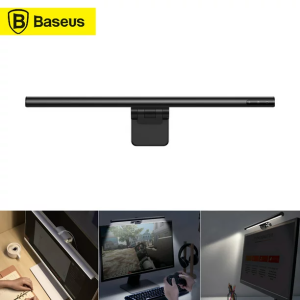 BASEUS i-wok2 Series USB Asymmetric Light Source Computer Monitor Screen Hanging Light (Youth Version) - Black
