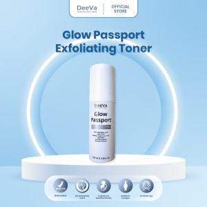 DeeVa Derma Soft Skin - Glow Passport Exfoliating Toner (mencerahkan glowing meredakan jerawat)