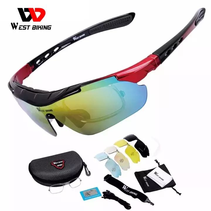 West Biking Cycling Glasses Cycling Eyewear Men Outdoor Goggle Glasses Sunglasses Windproof UV400 Gafas Ciclismo MTB Bike Bicycle Motorcycle Cycling