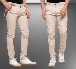 Celana Panjang Chinos Pria Reguler Big Size Jumbo Katun Santai Slim-fitting Polos Nyaman Hitam Elegant regular Jumbo ukuran besar 27-42