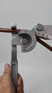 6/8/10mm Tube Pipe Bender Tool Manual 180 Degree Heavy Duty Cast Steel Manual Precise Pipe Bender