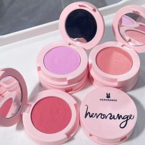 Herorange Mousse Monochrome Blush Cream Matte Brightening Blush Sun Red Rouge Blush Mud