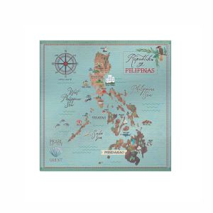 Papemelroti Philippine Souvenir Glass Coaster Paper Weight | Jeepney Kalesa | Gift