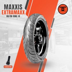 Ban Motor Matic MAXXIS EXTRAMAXX 80/90 Ring 14 Tubeless