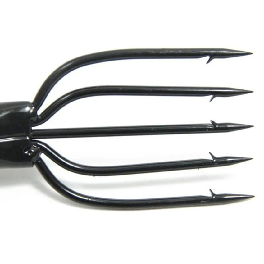 Local delivery】 4/5 Prong Fish Spear Small Prong Harpoon Tip with Barbs  Spring Steel Fishing Spear Spearhead Fork Diving Spear Head Sharp Barbed  Hook Fishing Tools HSQ-Harpoon-Tip