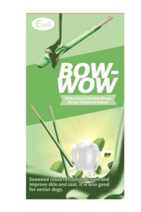 Endi Bowwow Bow Wow Milky Dental Chewy Pocky Pockiss Dog Sticks Treats Snacks 96G