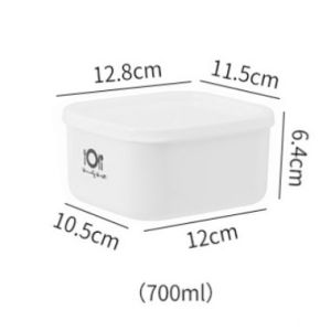 Hộp Nhựa Đựng Thực Phẩm Tủ Lạnh Lò Vi Sóng Đựng Cơm Bảo Quản Thức Ăn Hộp Trữ Đông Đồ Ăn