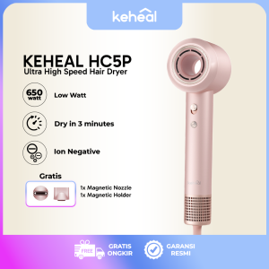 KEHEAL Hair Dryer HC5P High Speed Pengering Rambut Profesional Strong Wind 650 Watt Rambut Basah