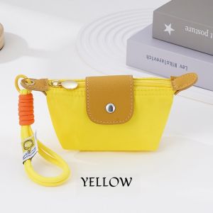 FIND Mini Keychain Coin Purse Dumpling Bag Zipper Wallet for Women Portable Lipstick Storage Bag