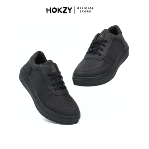Sepatu Sneakers Wanita Kets HOKZY JENNER Black White - Sepatu Sport Shoes Wanita Hitam Putih